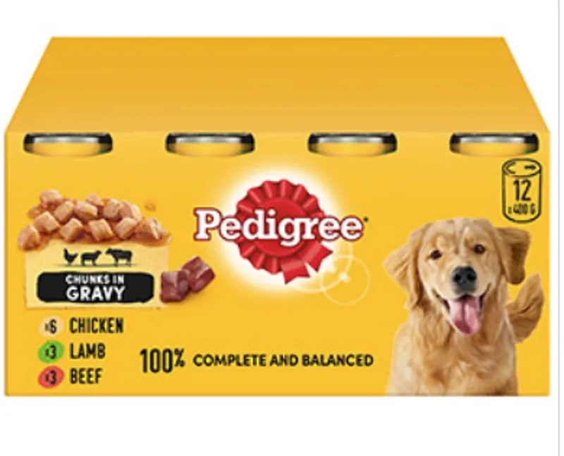 Pedigree in Gravy 400 x 12